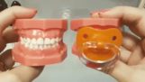 Ефектът от биберони в детските зъби