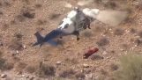Φορείο περιστρέφεται με ταχύτητα κατά τη διάρκεια μιας διάσωσης με ελικόπτερο