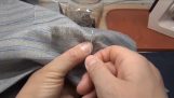 Een naaister zet een “onzichtbaar” beunhazen