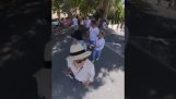 Pickpockets, bir kamera tarafından kaydedilir 360 ° (Mallorca)