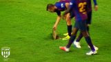 Forsømt tæppe i spillet mellem Valladolid – FC Barcelona