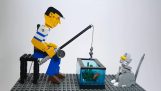 10 animerte scener laget med LEGO