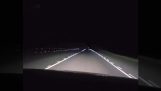 Experimentelle Straßenbeleuchtung in Russland