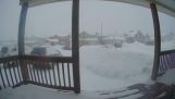 Χιονόπτωση 24 ωρών στον Καναδά