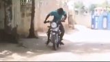 Skytte scen i en film från Ghana