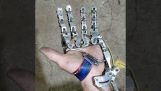 A mechanical engineer makes his own artificial hand