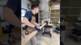 Λύγισμα ξύλου με ατμό