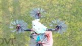 Acrobazie con un drone molto veloce