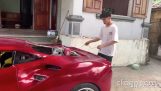 Ferrari 488 avec moteur amélioré