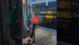 Drahtloser Transport von Benzin in Russland