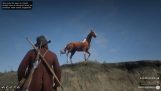 एक घोड़े को पकड़ने के लिए गलत तरीके से “लाल मृत मुक्ति 2”