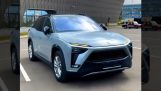 The electric car of the Chinese company NIO