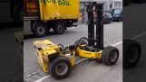 Remote controlled forklift
