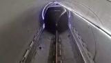 The first tests of the vacuum tunnel in South Korea