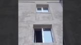 Zarovnajte okná v budove