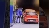 Han dro uten å betale for bensin