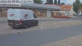 Precision parking with a van