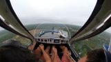 Lądowanie hydroplanu z awarią silnika