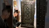 Opening an 1880's safe