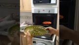 איך לא להוציא פיצה מהתנור