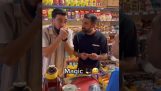 Magisk i et supermarked