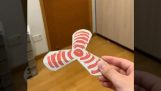 Boomerang di cartone fatto in casa