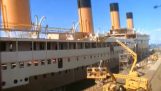 泰坦尼克号的为1997年拍摄的电影的建设