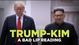 Donald Trump i Kim Dzong Un - Kiepska Lip Reading
