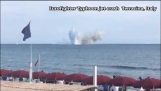 الإيطالية يوروفايتر تايفون طائرة تحطمت في البحر || تيراسينا, إيطاليا !!!
