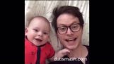 A year of dad and baby dubsmashing