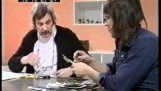 Terry Gilliam shows how he made the famous Monty Python animations