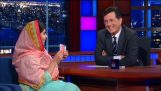Malala Yousafzai & Stephen kaarttrucs