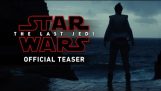 Guerra de las Galaxias: El último Teaser oficial de Jedi